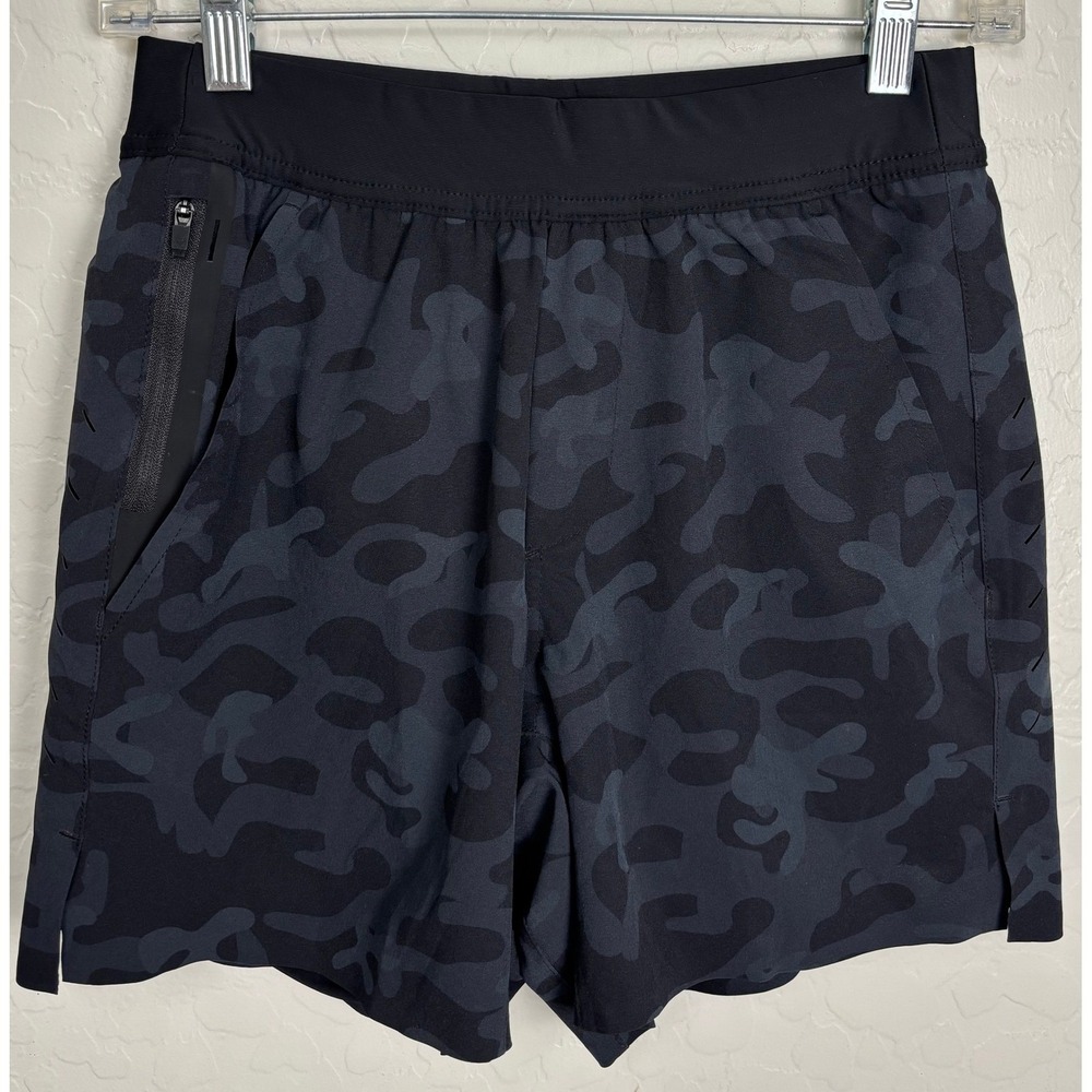 Ten Thousand The Interval Short 5in Lined Black Camo Mens S 2747